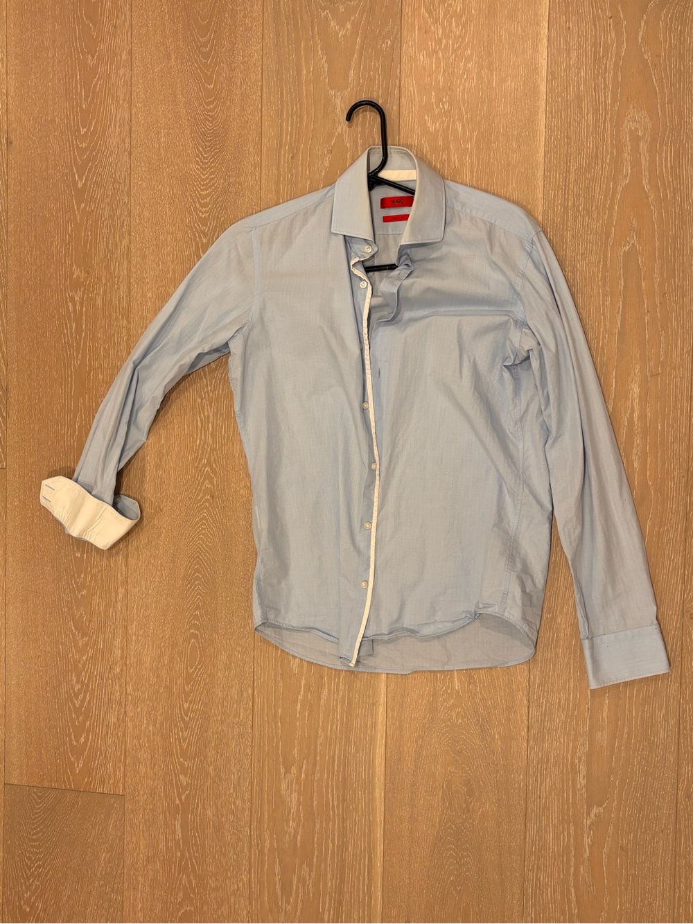 Hugo Red Label Regular Fit Textures Dress Shirt (size 15/38)